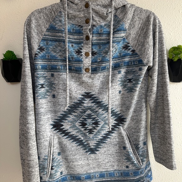 Aztec Hoodie - Picture 1 of 2